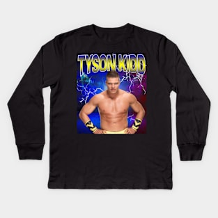 TYSON KIDD Kids Long Sleeve T-Shirt